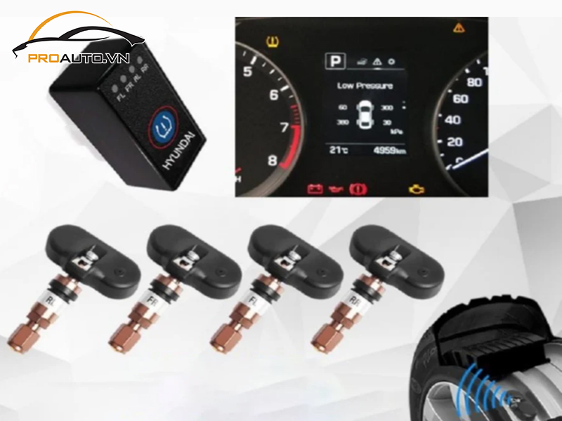 Lắp Cảm Biến Áp Suất Lốp Cho Xe Subaru BRZ