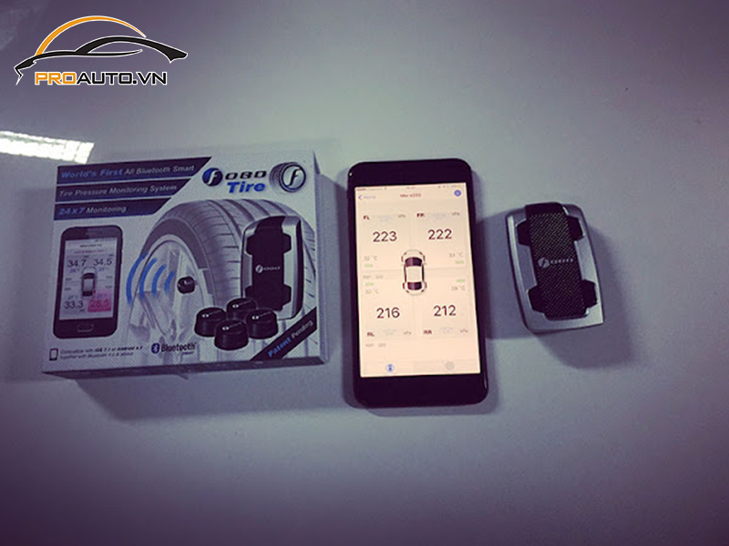 Lắp Cảm Biến Áp Suất Lốp Cho Xe Mercedes Benz C-Class