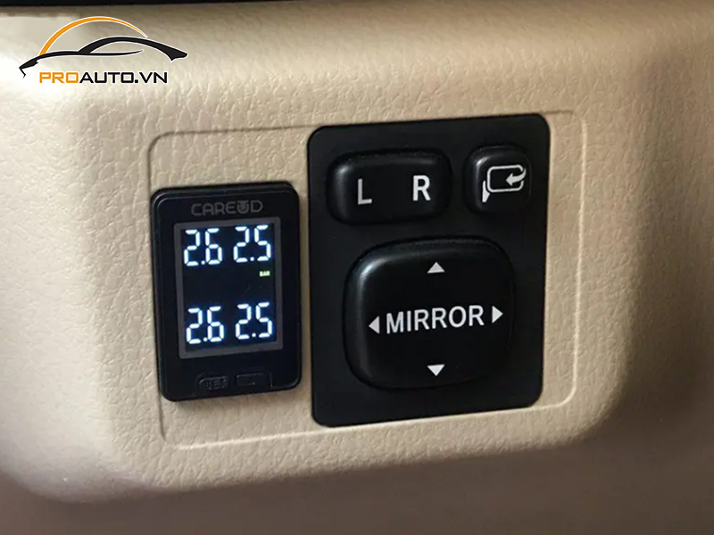 Lắp Cảm Biến Áp Suất Lốp Cho Xe Mercedes Benz CLA