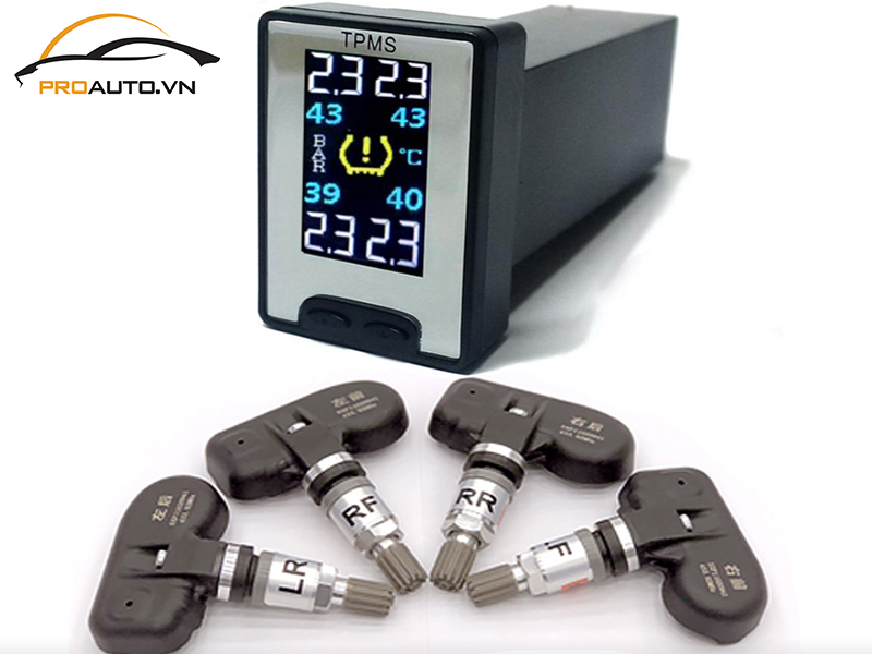 Lắp cảm biến áp suất lốp cho xe Toyota Camry
