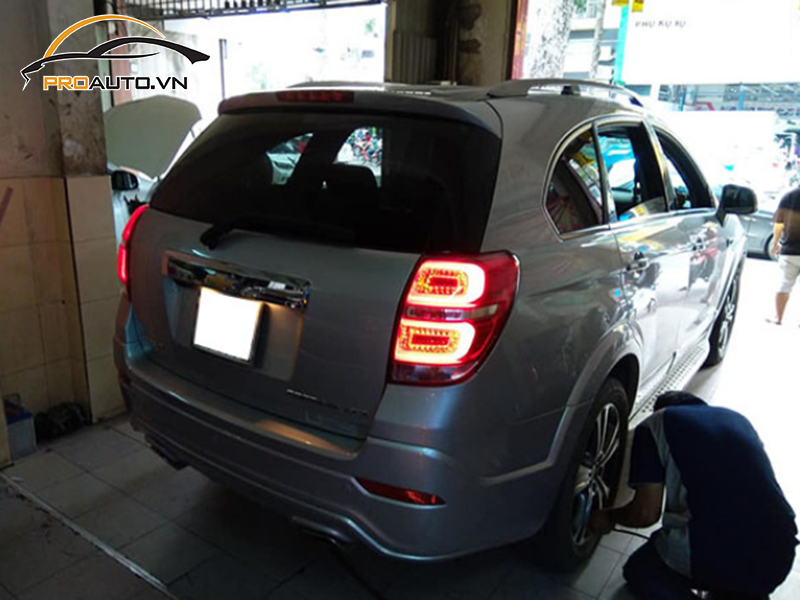 Lắp Cảm Biến Áp Suất Lốp Cho Xe Chevrolet Captiva