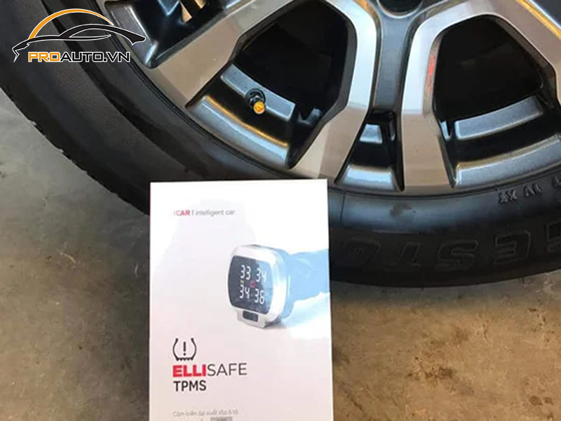 Lắp Cảm Biến Áp Suất Lốp Cho Xe Chevrolet Captiva