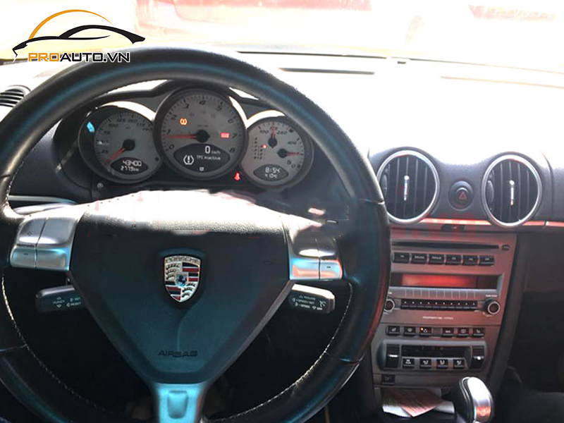 Lắp Cảm Biến Áp Suất Lốp Cho Xe Porsche 718 Cayman