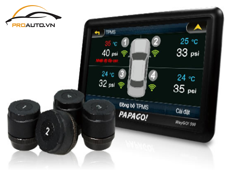 Lắp Cảm Biến Áp Suất Lốp Cho Xe Chevrolet Cruze