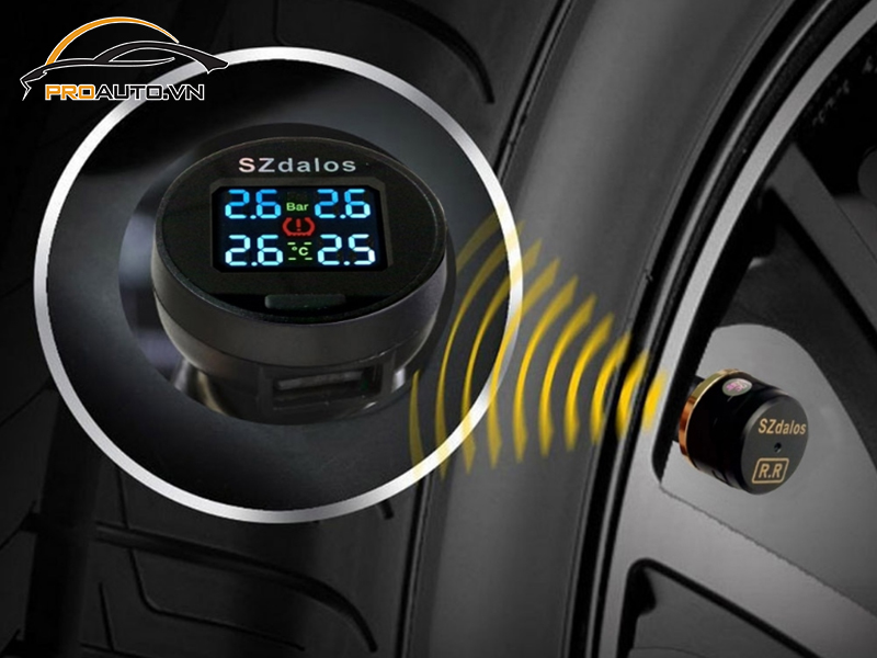 Lắp Cảm Biến Áp Suất Lốp Cho Xe Aston Martin DB11