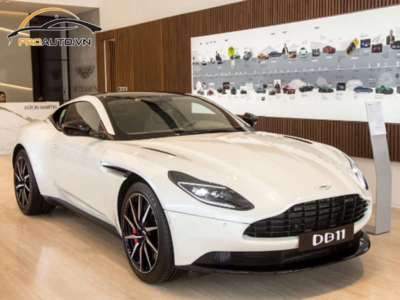 Lắp Cảm Biến Áp Suất Lốp Cho Xe Aston Martin DB11