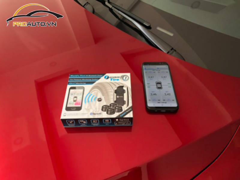 Lắp Cảm Biến Áp Suất Lốp Cho Xe Mercedes Benz E-Class