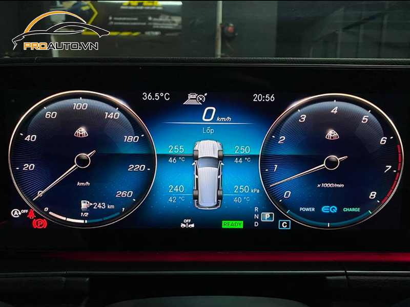 Lắp Cảm Biến Áp Suất Lốp Cho Xe Mercedes Benz E-Class