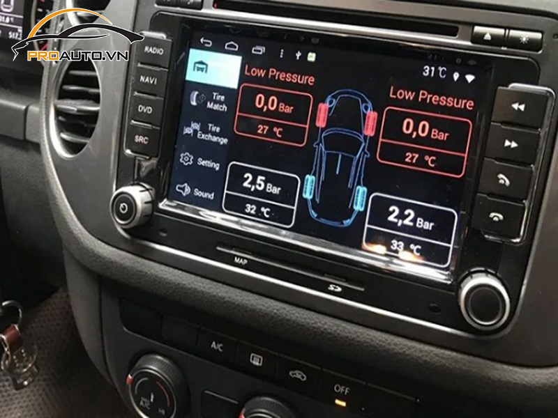 Lắp Cảm Biến Áp Suất Lốp Cho Xe Jaguar E-Pace