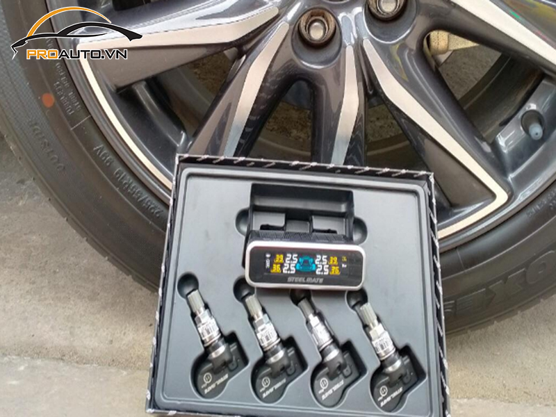 Lắp Cảm Biến Áp Suất Lốp Cho Xe Suzuki Ertiga