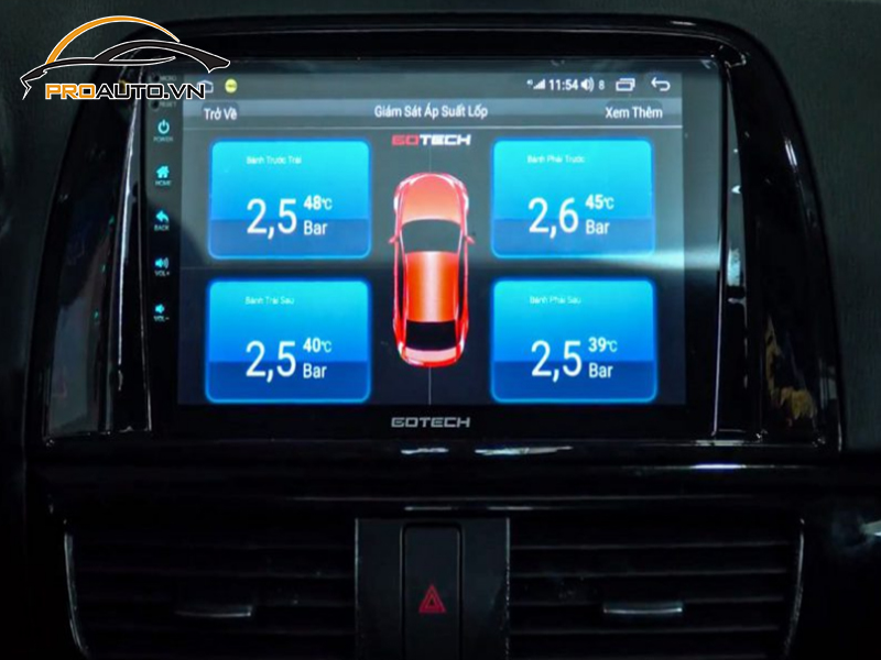 Lắp Cảm Biến Áp Suất Lốp Cho Xe Jaguar F-Pace