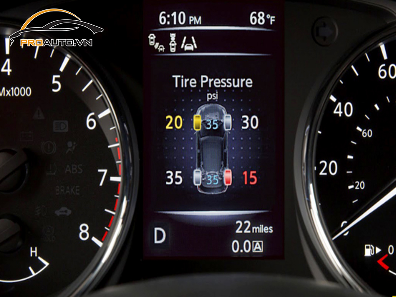 Lắp Cảm Biến Áp Suất Lốp Cho Xe Jaguar F-Pace