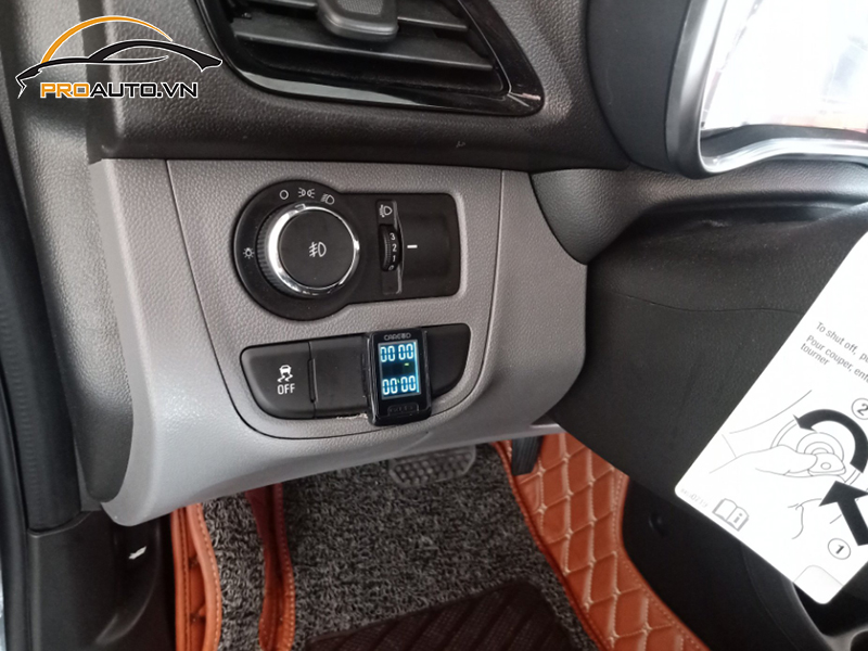 Lắp Cảm Biến Áp Suất Lốp Cho Xe VinFast Fadil