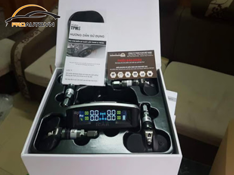 Lắp Cảm Biến Áp Suất Lốp Cho Xe VinFast Fadil