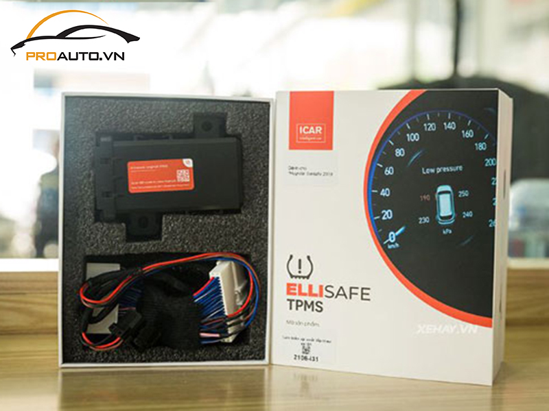 Lắp Cảm Biến Áp Suất Lốp Cho Xe Ford Fiesta