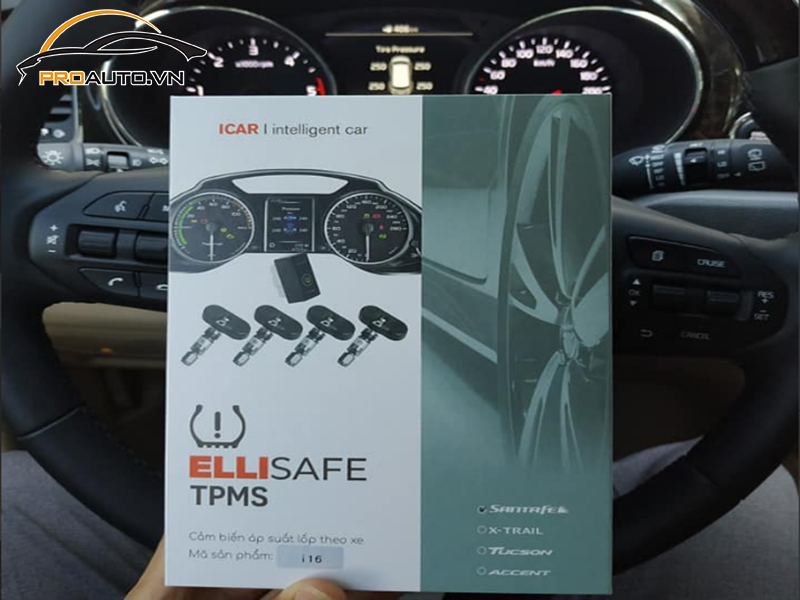 Lắp Cảm Biến Áp Suất Lốp Cho Xe Ford Fiesta