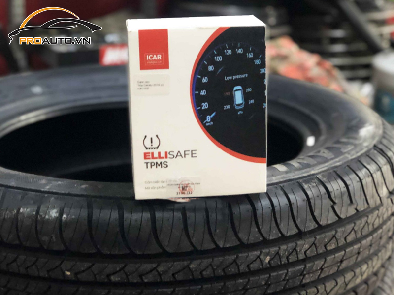 Lắp Cảm Biến Áp Suất Lốp Cho Xe Ford Fiesta