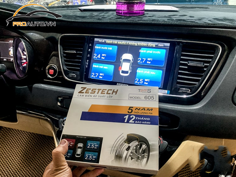 Lắp Cảm Biến Áp Suất Lốp Cho Xe Subaru Forester