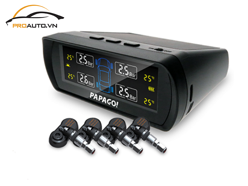 Lắp cảm biến áp suất lốp cho xe Toyota Fortuner