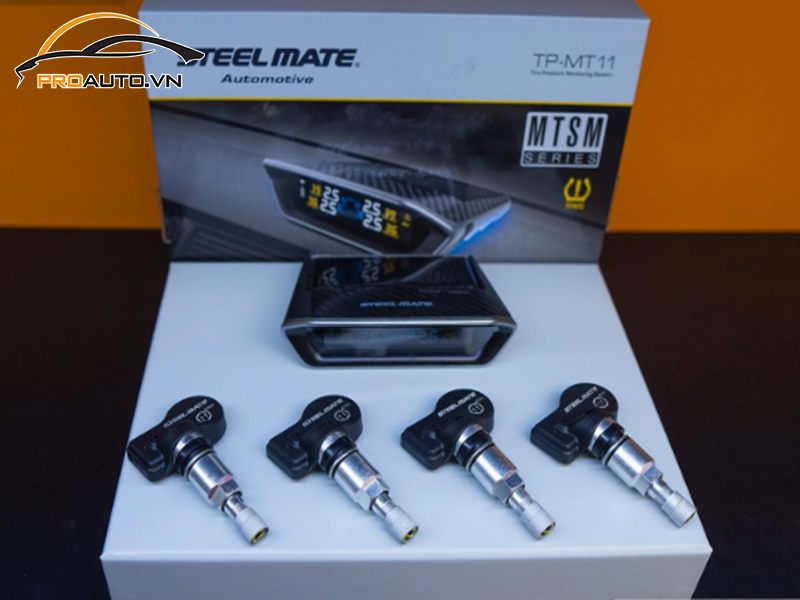 Lắp cảm biến áp suất lốp cho xe Toyota Fortuner