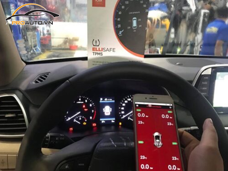 Lắp Cảm Biến Áp Suất Lốp Cho Xe Mercedes Benz G-Class