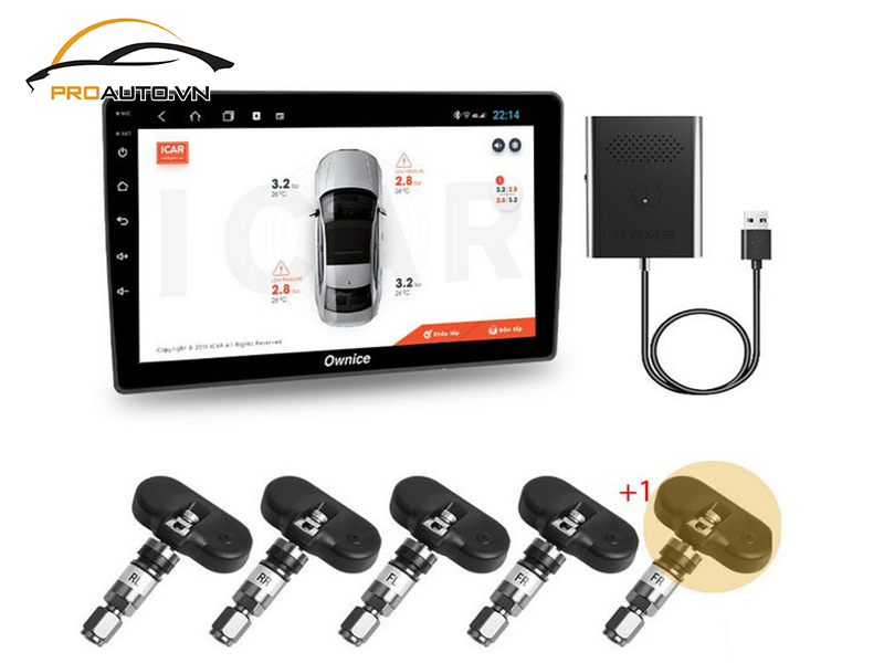 Lắp Cảm Biến Áp Suất Lốp Cho Xe Mercedes Benz G-Class