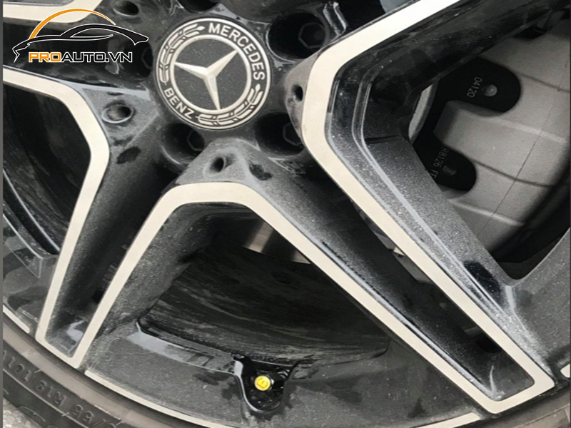 Lắp Cảm Biến Áp Suất Lốp Cho Xe Mercedes Benz GLC 300