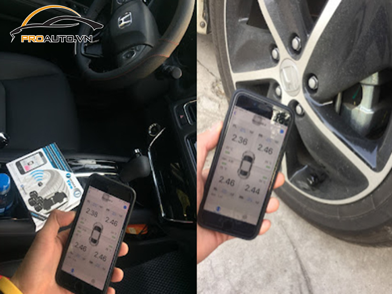 Lắp Cảm Biến Áp Suất Lốp Cho Xe Honda Hrv - Ảnh 2