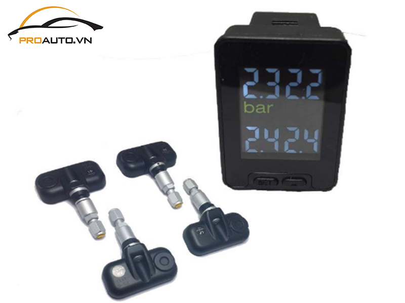 Lắp cảm biến áp suất lốp cho xe Toyota Hilux