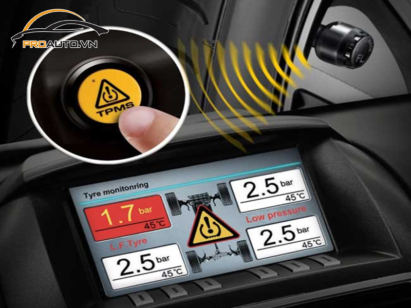 Lắp Cảm Biến Áp Suất Lốp Cho Xe Subaru Impreza