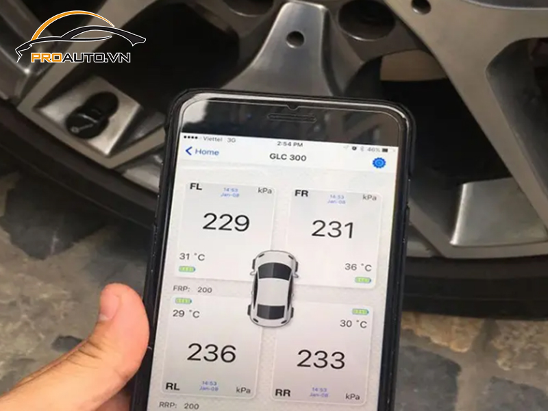 Lắp Cảm Biến Áp Suất Lốp Cho Xe Subaru Impreza