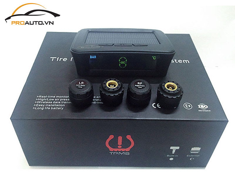 Lắp cảm biến áp suất lốp cho xe Toyota Innova