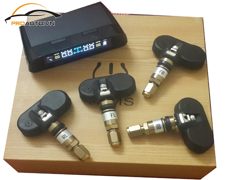 Lắp cảm biến áp suất lốp cho xe Honda Jazz