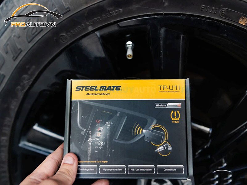 Lắp Cảm Biến Áp Suất Lốp Cho Xe Toyota Land Cruiser - Ảnh 3