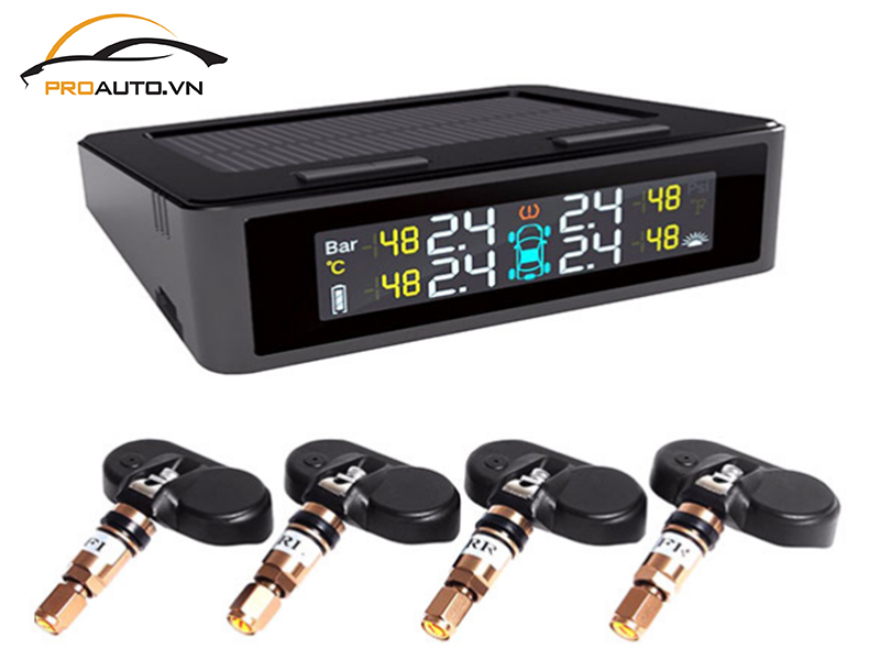 Lắp cảm biến áp suất lốp cho xe Toyota Land Cruiser