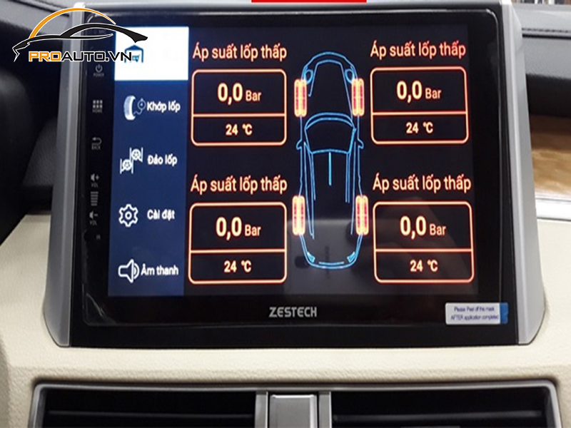 Lắp Cảm Biến Áp Suất Lốp Cho Xe BMW M Series