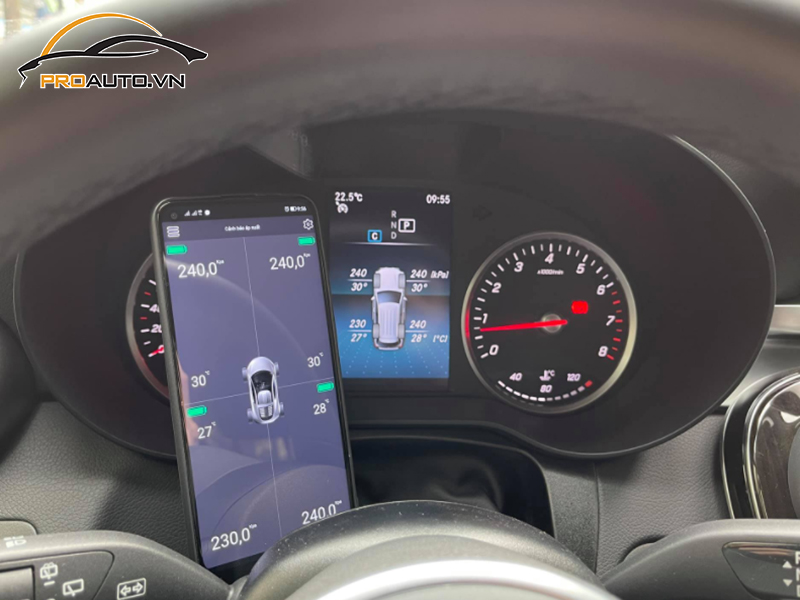 Lắp Cảm Biến Áp Suất Lốp Cho Xe Porsche Macan - Ảnh 4