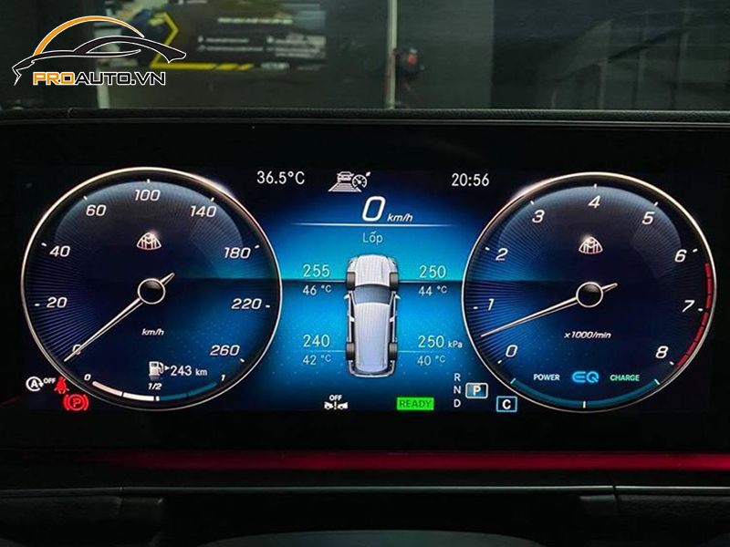 Lắp Cảm Biến Áp Suất Lốp Cho Xe Mercedes Benz Maybach