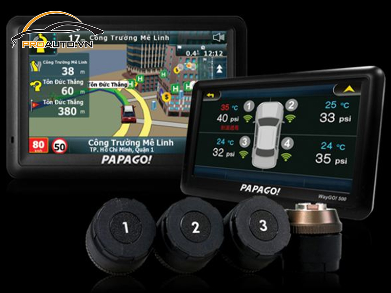 Lắp Cảm Biến Áp Suất Lốp Cho Xe Mercedes Benz Maybach