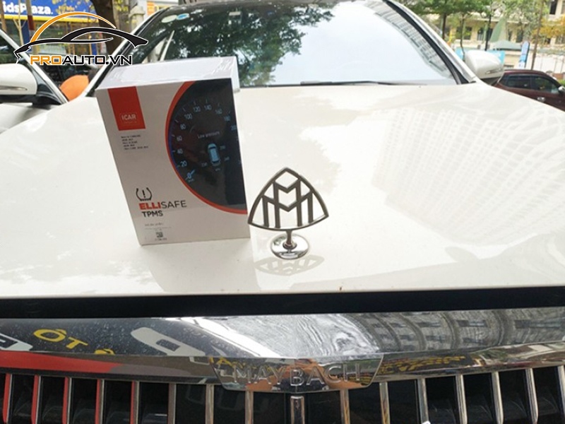 Lắp Cảm Biến Áp Suất Lốp Cho Xe Mercedes Benz Maybach