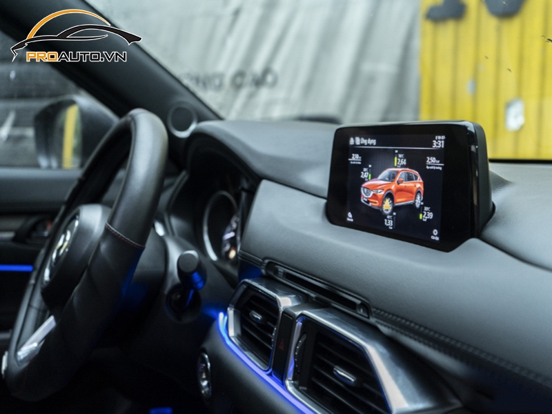 Lắp Cảm Biến Áp Suất Lốp Cho Xe Mazda 2