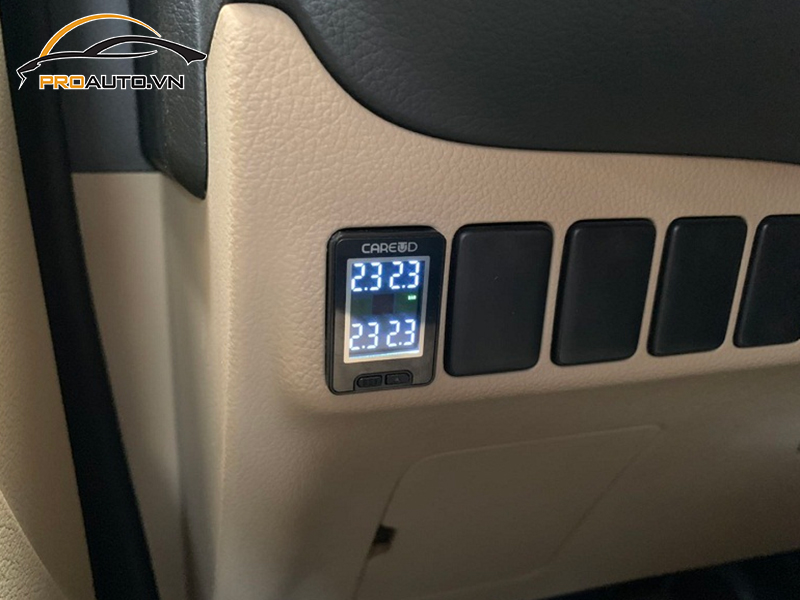Lắp Cảm Biến Áp Suất Lốp Cho Xe Mazda 2