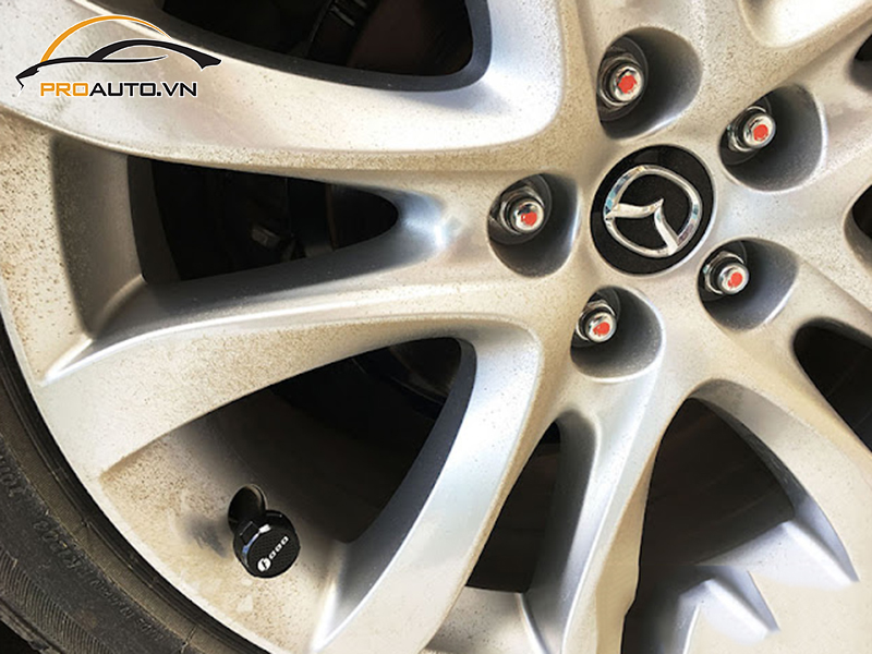 Lắp Cảm Biến Áp Suất Lốp Cho Xe Mazda 6
