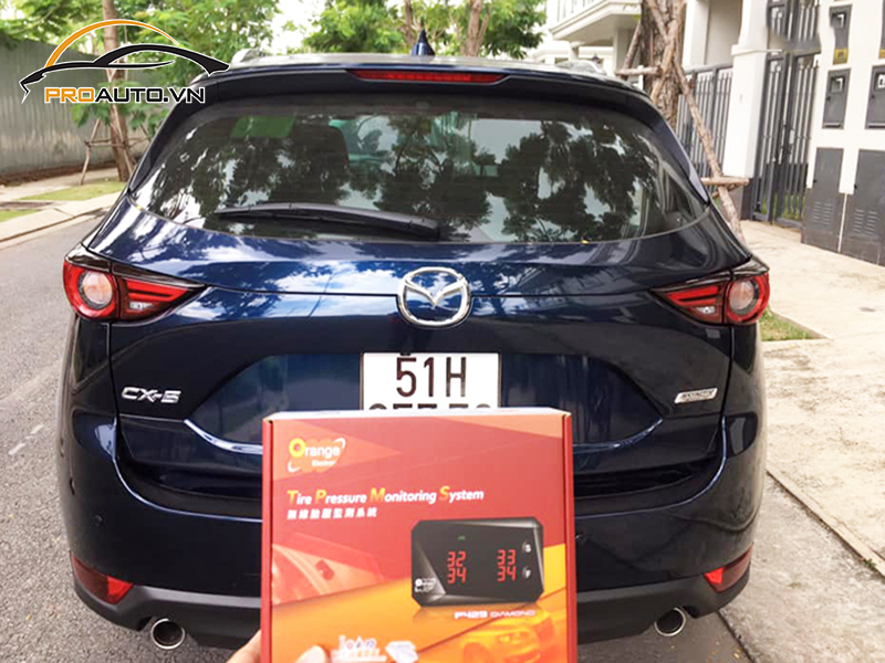 Lắp Cảm Biến Áp Suất Lốp Cho Xe Mazda CX5
