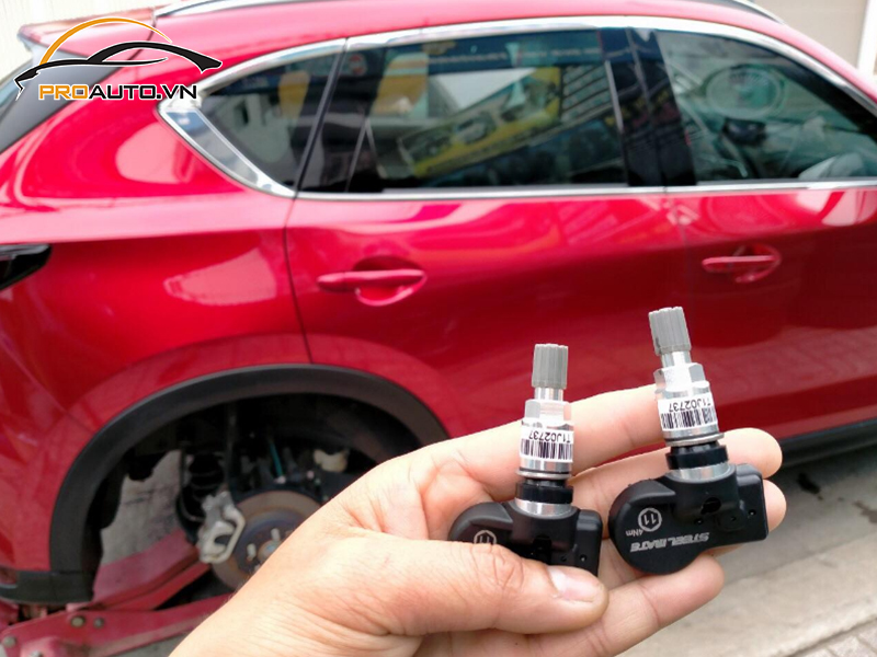 Lắp Cảm Biến Áp Suất Lốp Cho Xe Mazda CX5