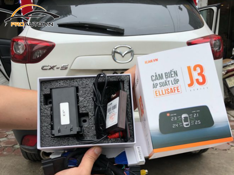 Lắp Cảm Biến Áp Suất Lốp Cho Xe Mazda CX5