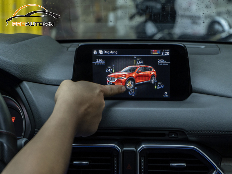 Lắp Cảm Biến Áp Suất Lốp Cho Xe Mazda CX-8 - Ảnh 4