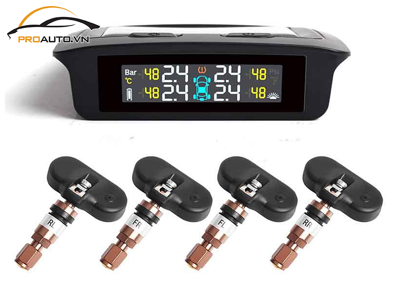 Lắp cảm biến áp suất lốp cho xe Kia Morning