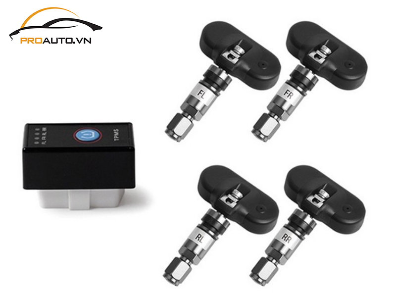 Lắp Cảm Biến Áp Suất Lốp Cho Xe Nissan Navara