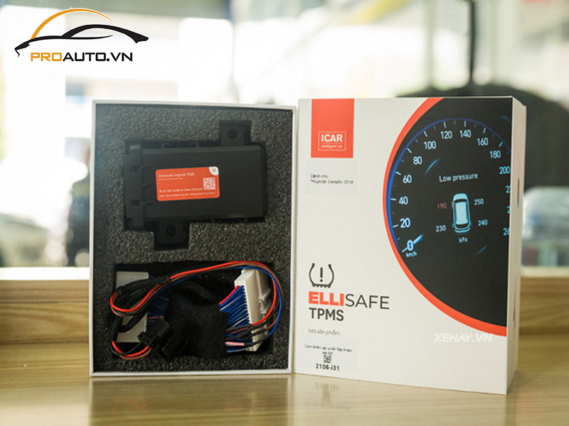 Lắp Cảm Biến Áp Suất Lốp Cho Xe Nissan Navara